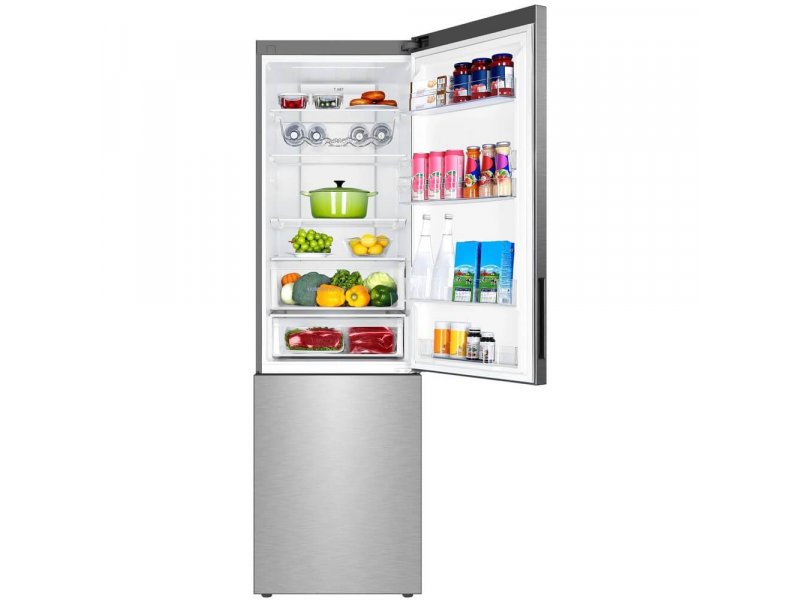 Холодильник Haier C4F640CXU1 серебристый, фото 2