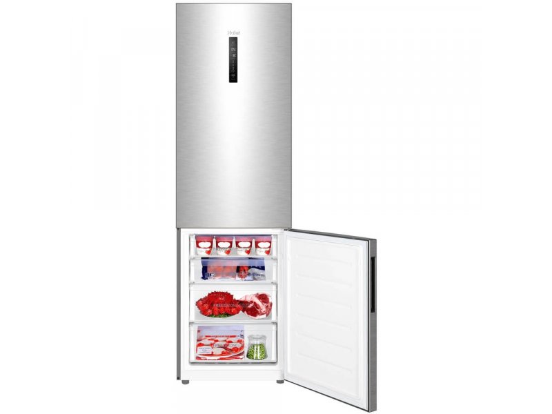 Холодильник Haier C4F640CXU1 серебристый, фото 3