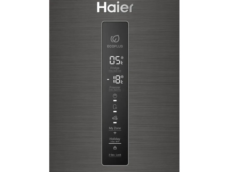 Холодильник Haier C4F740CBXGU1 черная сталь, фото 5