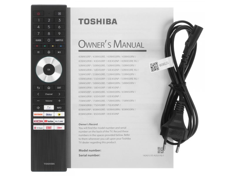 Телевизор Toshiba 65M450RE QLED 4K Ultra HD, фото 10