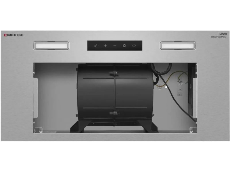Встраиваемая вытяжка Meferi Inbox sensor comfort 60ix серый, фото 4