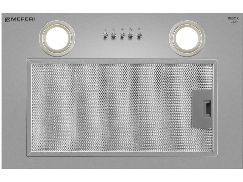 Встраиваемая вытяжка Meferi Light Inbox45IX нержавеющая сталь, фото 3