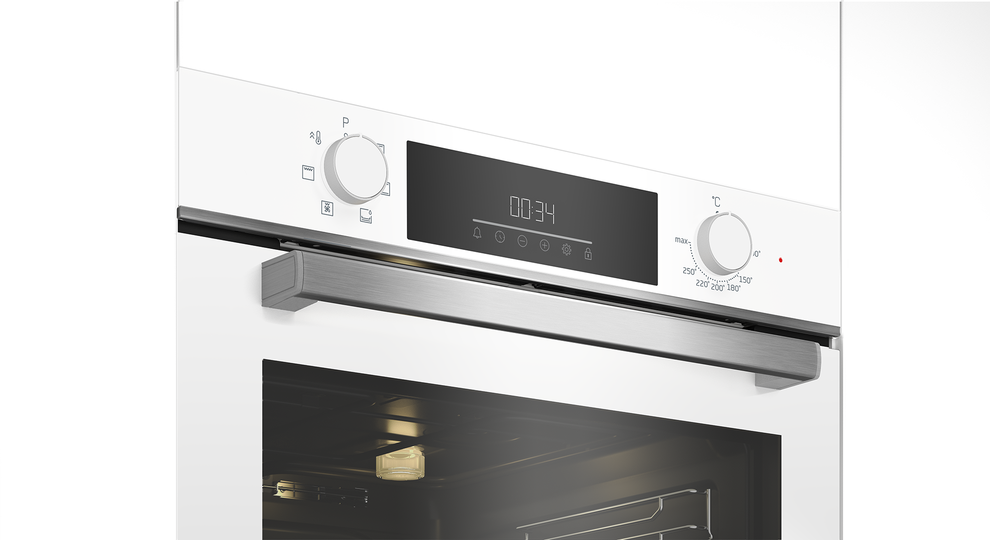 Электрический духовой шкаф Beko BBIE18300W белый, фото 11