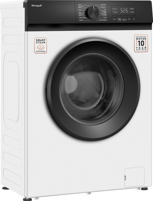 Стиральная машина Weissgauff WM 39106 Inverter Steam, фото 7