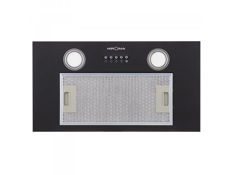 Встраиваемая вытяжка Krona Selina 600 PB черный, фото 2