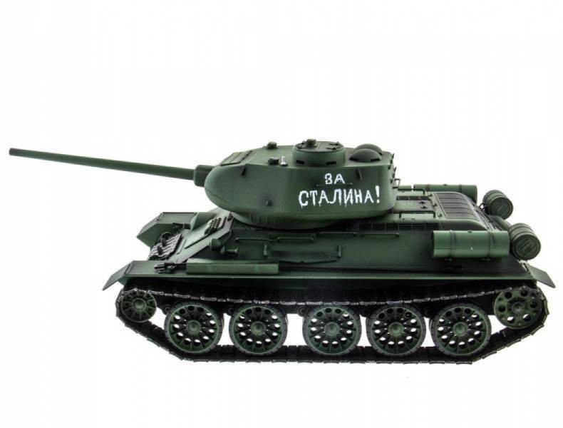 Радиоуправляемый танк Heng Long Russia V7.0 масштаб 1:16 RTR 2.4GHz - 3909-1 V7.0