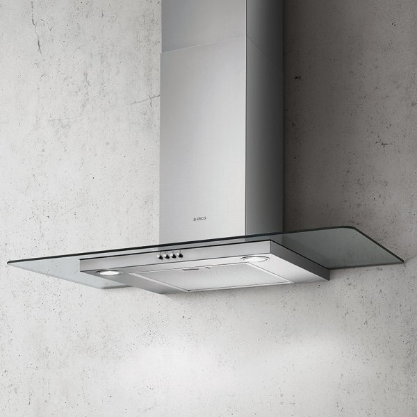 Купольная вытяжка ELICA FLAT GLASS IX/A/90, фото