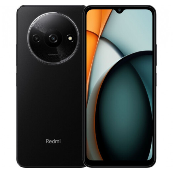 Смартфон Xiaomi Redmi A3 3/64GB Midnight Black (Черный)