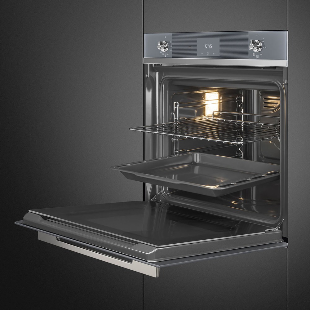 Электрический духовой шкаф Smeg SF6100VS1, фото 9