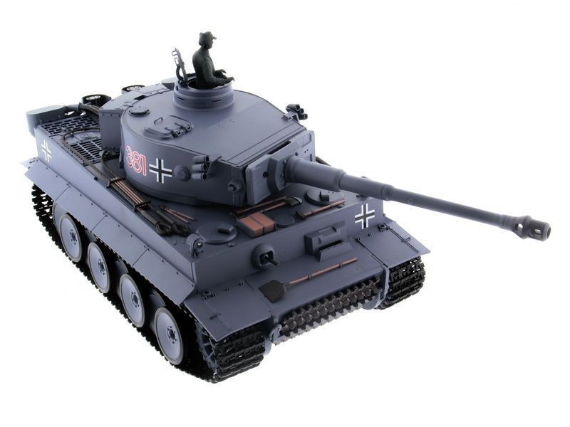 Радиоуправляемый танк Heng Long German Tiger MS version V7.0 масштаб 1:16 2.4G - 3818-1-UpgA-V7