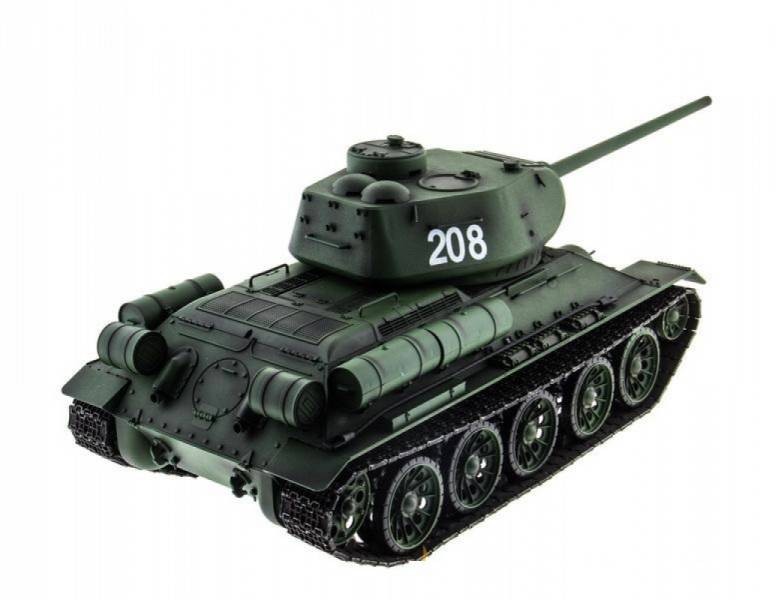 Радиоуправляемый танк Heng Long Russia V7.0 масштаб 1:16 RTR 2.4GHz - 3909-1 V7.0