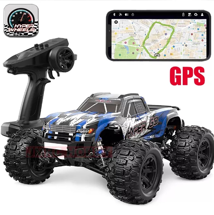 Радиоуправляемый джип MJX Hyper Go 4WD LED GPS 1:16 2.4G - MJX-H16H-1