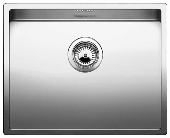 Интегрированная кухонная мойка Blanco Claron 500-IF/N 54х44см нержавеющая сталь