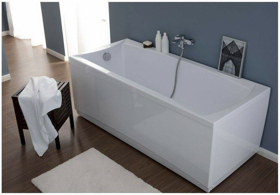 Акриловая ванна Aquanet Cariba 170x75 (г/м, а/м, сп/м, н/м, с/п, к/б)