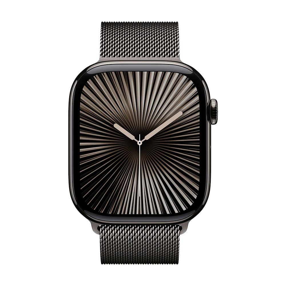 Часы Apple Watch Series 10, 46 мм, Slate Titanium Case with Milanese Loop