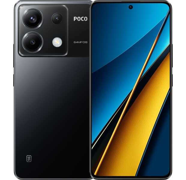 Смартфон Poco X6 5G 12/512GB Black (Черный)