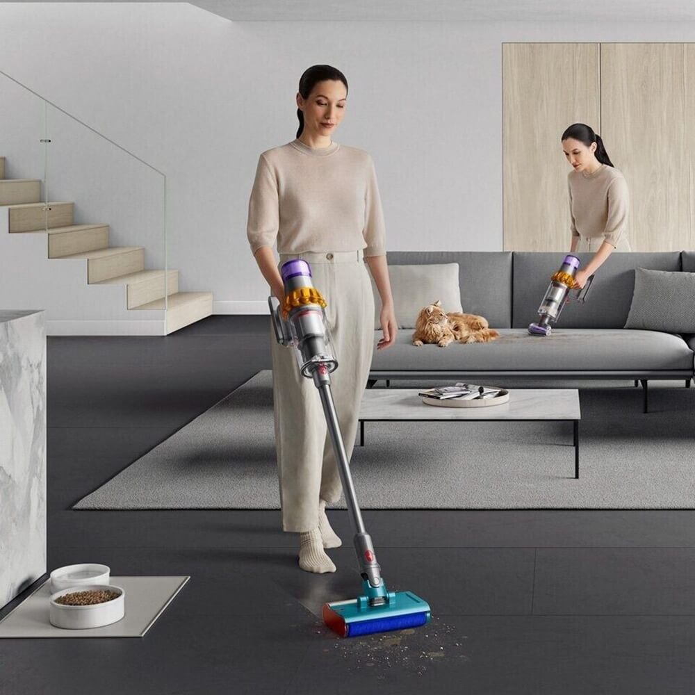 Пылесос Dyson V15s Detect Submarine SV47 «Yellow/Nickel»