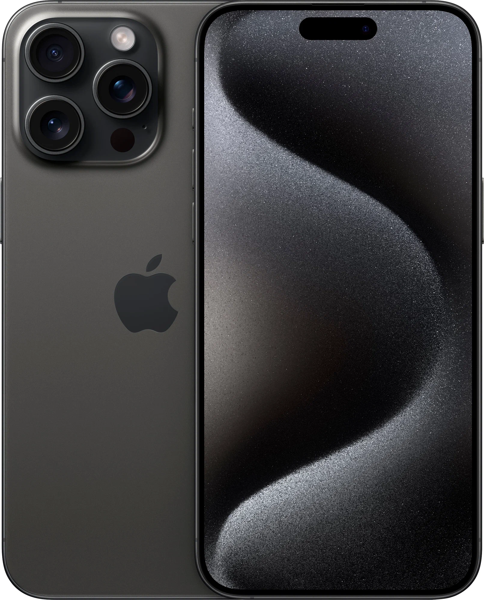 Смартфон Apple iPhone 15 Pro Max 256GB Dual eSIM Black Titanium, фото