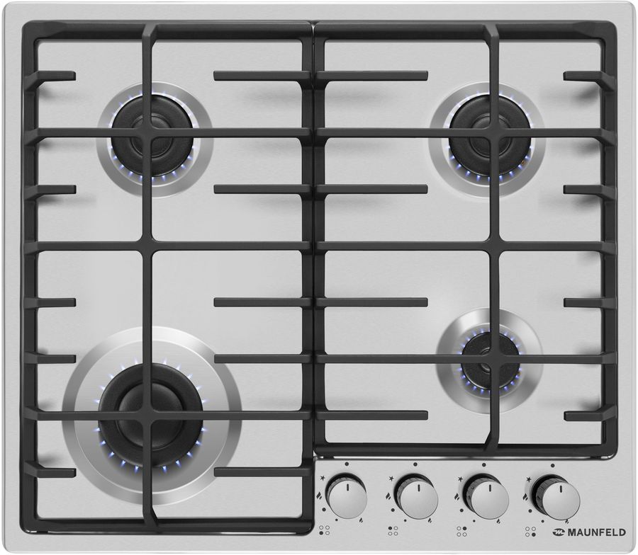 Газовая варочная панель MAUNFELD EGHS.64.6CS/G, фото