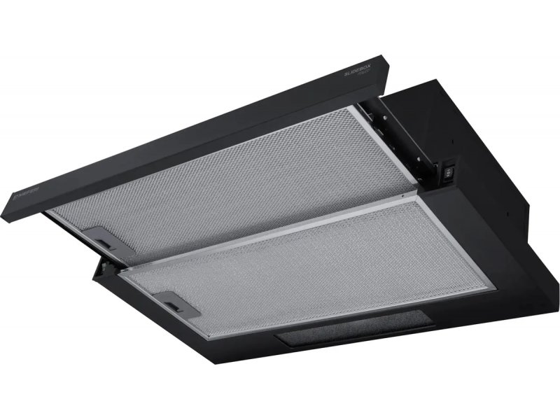Встраиваемая вытяжка Meferi Power SlideBox 60BK черный, фото