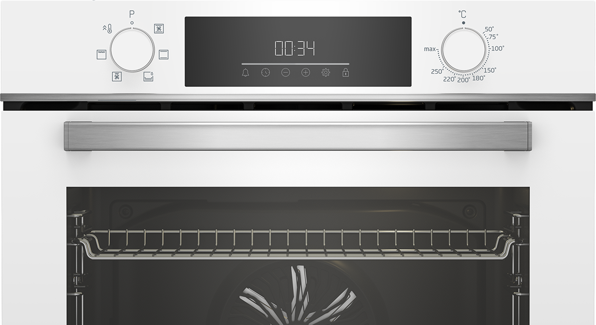 Электрический духовой шкаф Beko BBIE18300W белый, фото 6