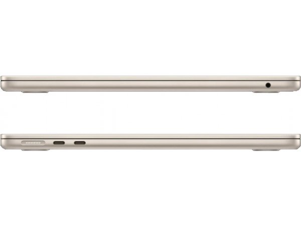 Ноутбук Apple MacBook Air 13 2022 (2560x1600, Apple M2, RAM 8 ГБ, SSD 256 ГБ, Apple graphics 8-core), Starlight (MLY13)