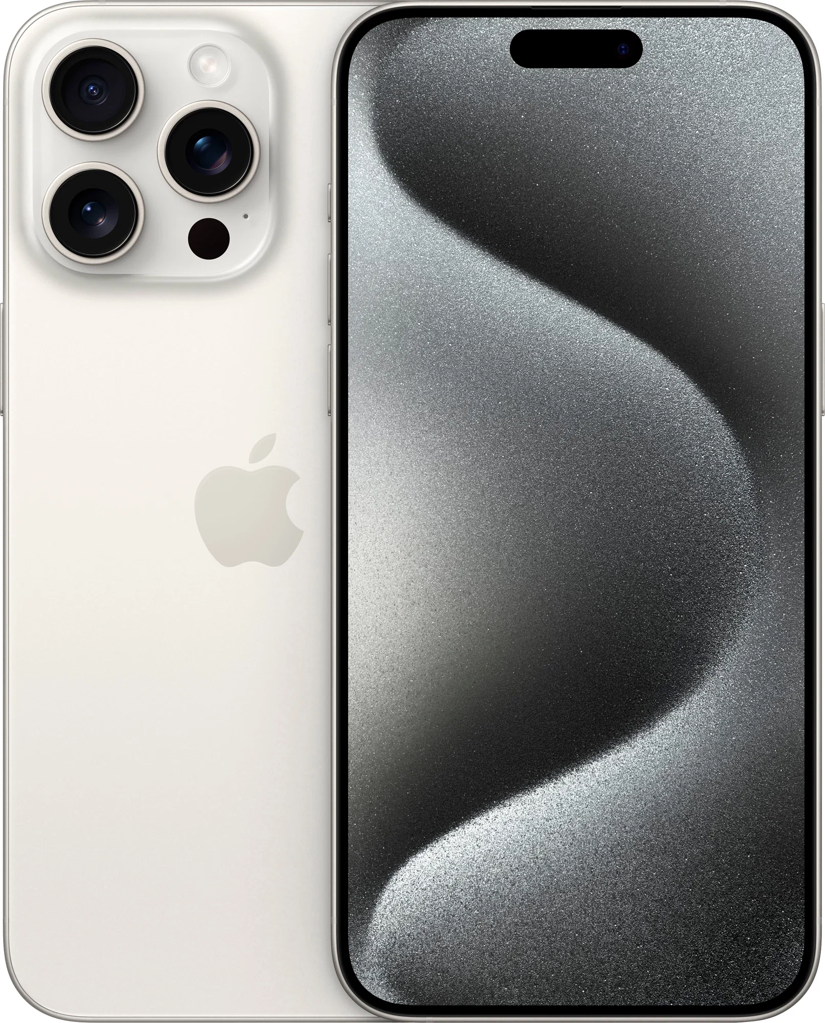 Смартфон Apple iPhone 15 Pro Max 512GB Dual eSIM White Titanium, фото