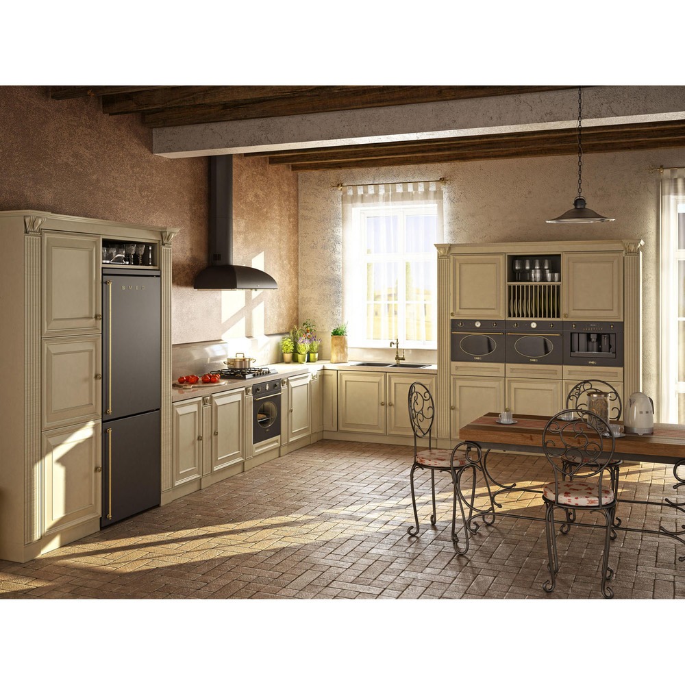 Электрический духовой шкаф Smeg SF800AO, фото 5