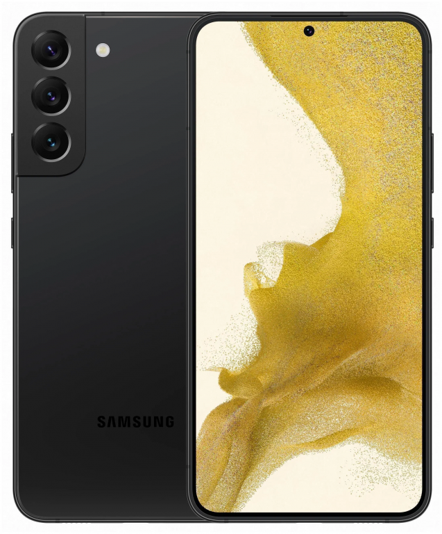 Смартфон Samsung Galaxy S22 8/256 ГБ,2 nano-SIM+Esim черный фантом, фото