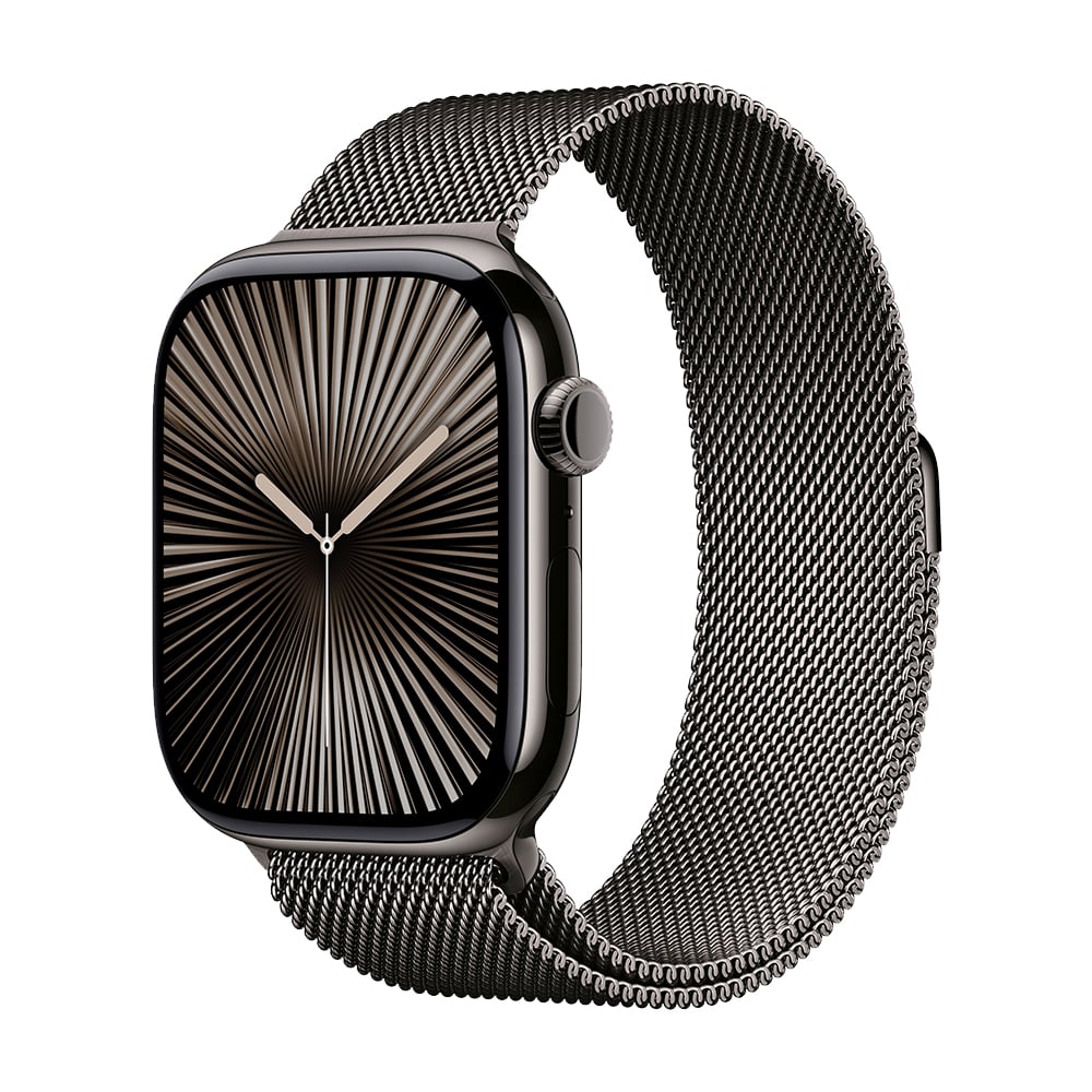 Часы Apple Watch Series 10, 46 мм, Slate Titanium Case with Milanese Loop
