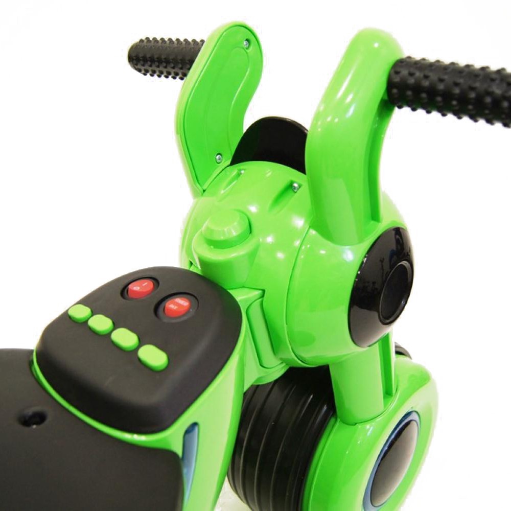 Детский электромотоцикл HL300 Green 6V - HL300-G, фото 7
