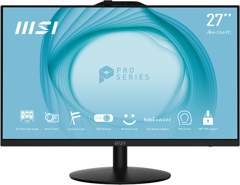 AIO MSI PRO AP272 13M-281RU i7-13700 16Gb SSD 512Gb Intel UHD Graphics 770 27 FHD IPS BT Win11Pro Черный 9S6-AF8311-281