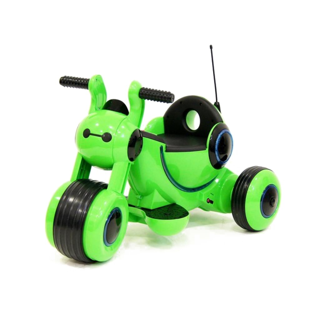 Детский электромотоцикл HL300 Green 6V - HL300-G, фото