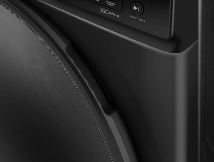 Стиральная машина Weissgauff WM 59411 Direct Drive Inverter Steam Matt Black, фото 4