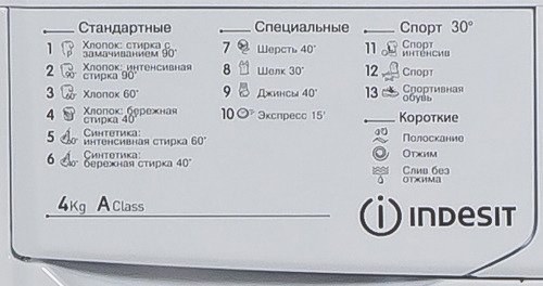 Стиральная машина Indesit IWUB 4105