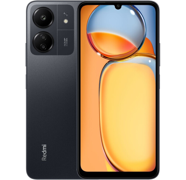 Смартфон Xiaomi Redmi 13C 4/128GB Midnight Black (Черный)