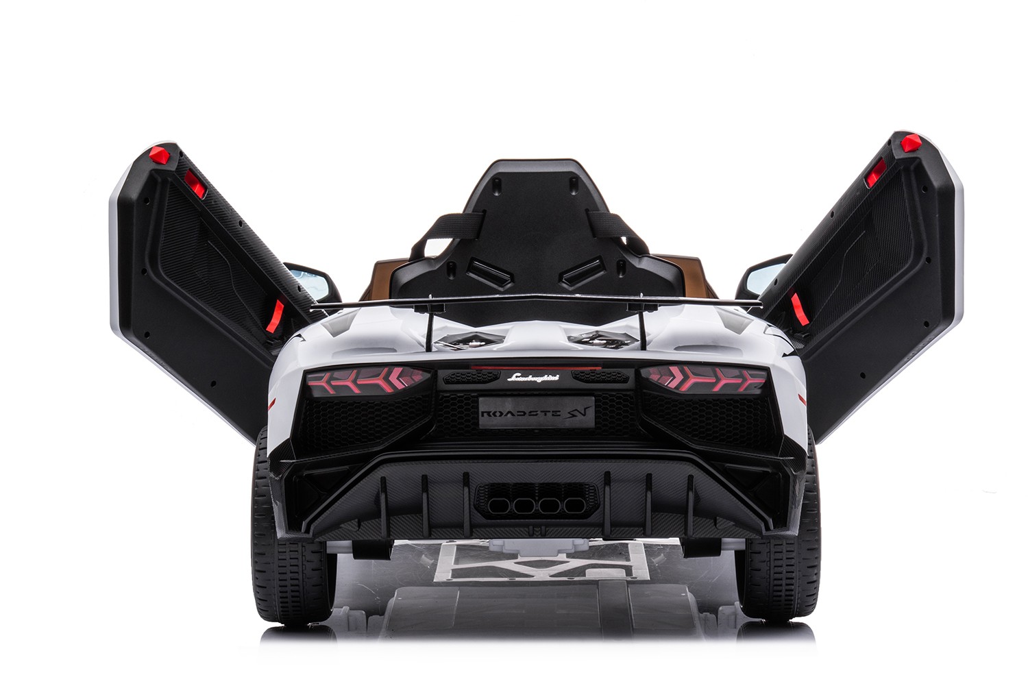 Детский электромобиль Lamborghini Aventador SV Roadster 2WD 12V - BDM0931-WHITE