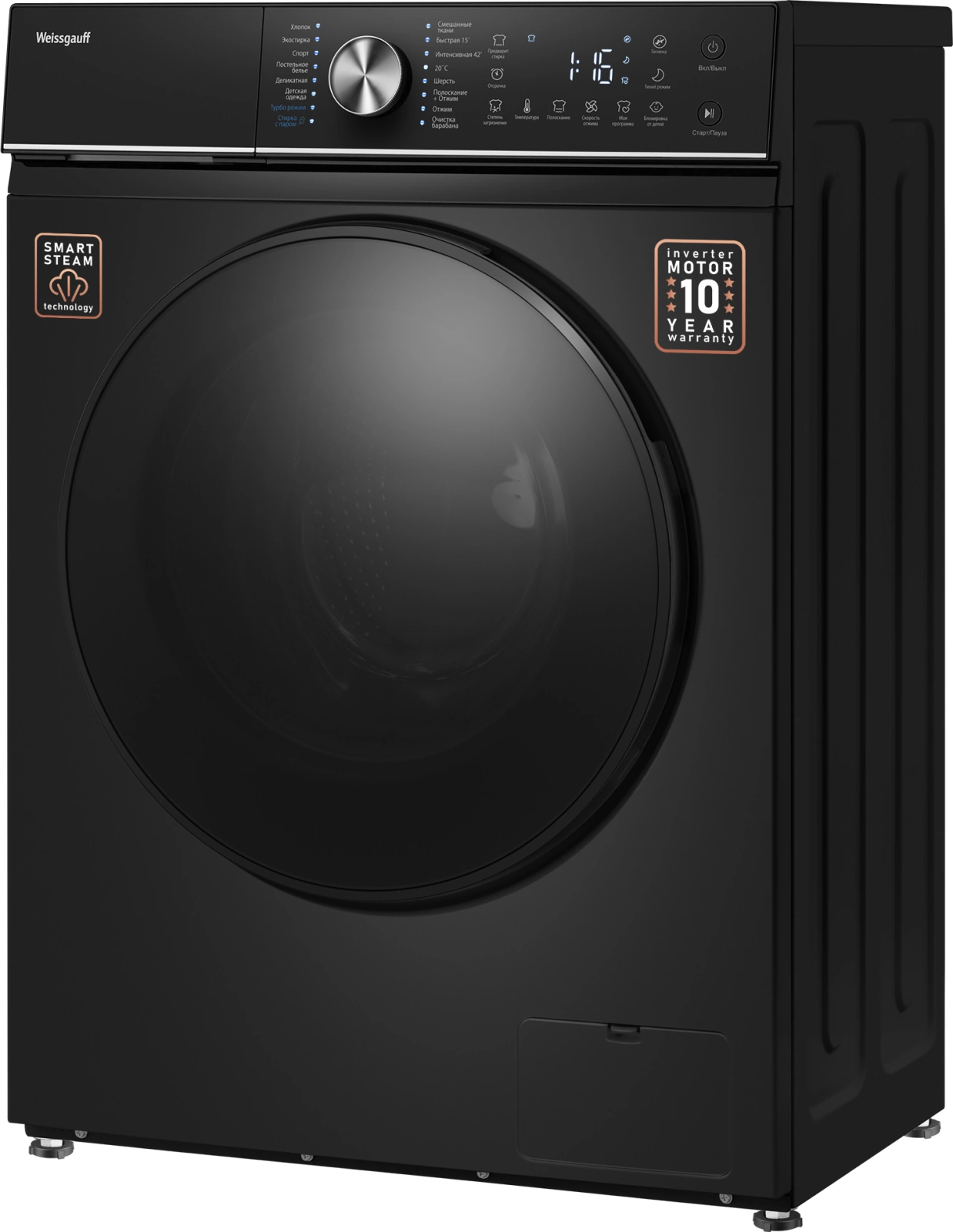 Стиральная машина Weissgauff WM 4106 D Edition, фото 4