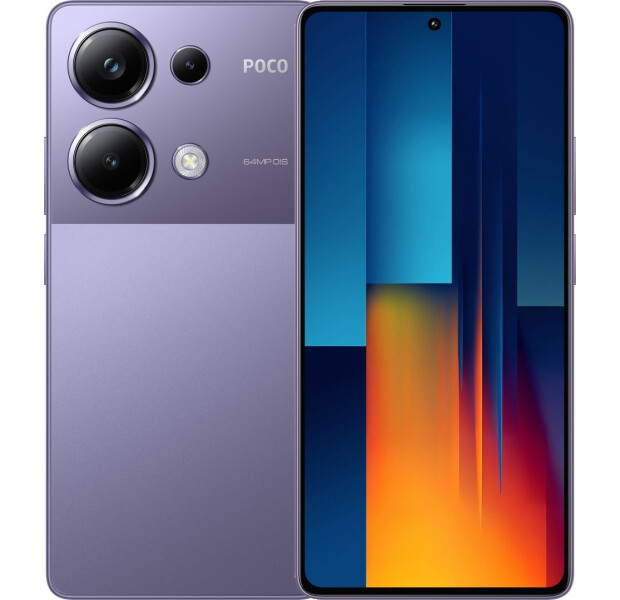 Смартфон Poco M6 Pro 12/512GB Purple (Фиолетовый)