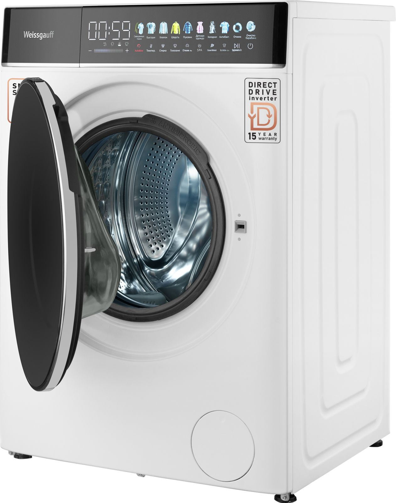 Стиральная машина Weissgauff WM 58411 Premium, фото 3