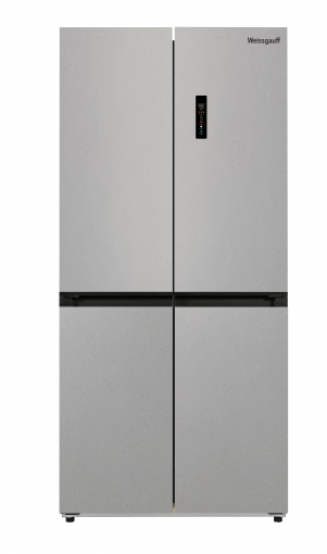 Холодильник Weissgauff WCD 450 Bru Steel Glass NoFrost Inverter, фото 2