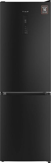 Холодильник Weissgauff WRK 185 Total NoFrost Inverter Black Inox, фото 2